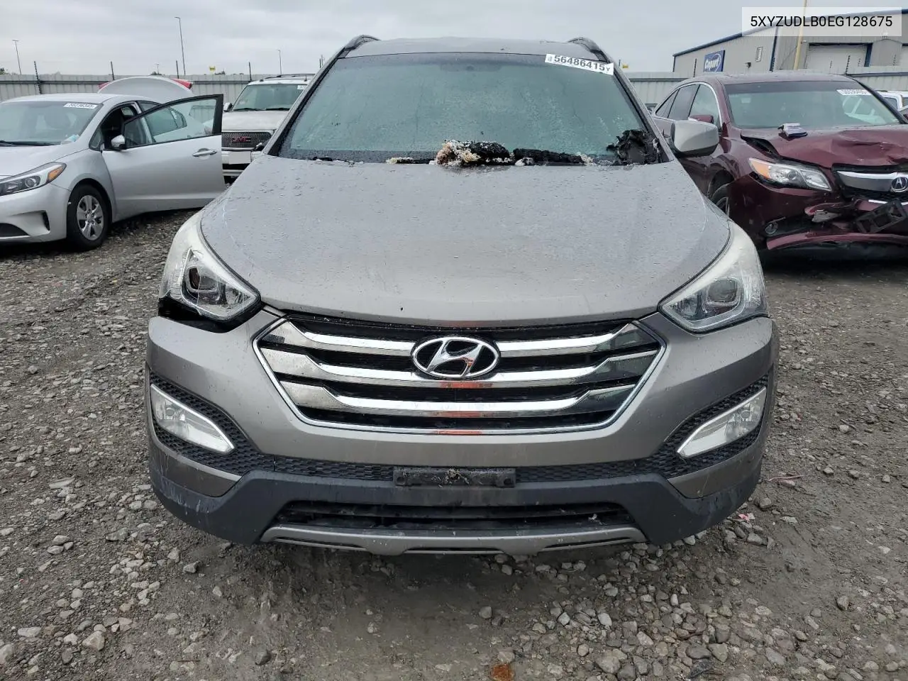 2014 Hyundai Santa Fe Sport VIN: 5XYZUDLB0EG128675 Lot: 56486415