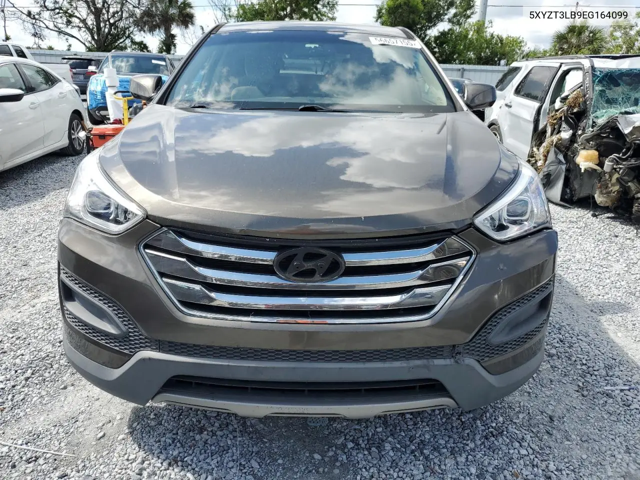 2014 Hyundai Santa Fe Sport VIN: 5XYZT3LB9EG164099 Lot: 56657155