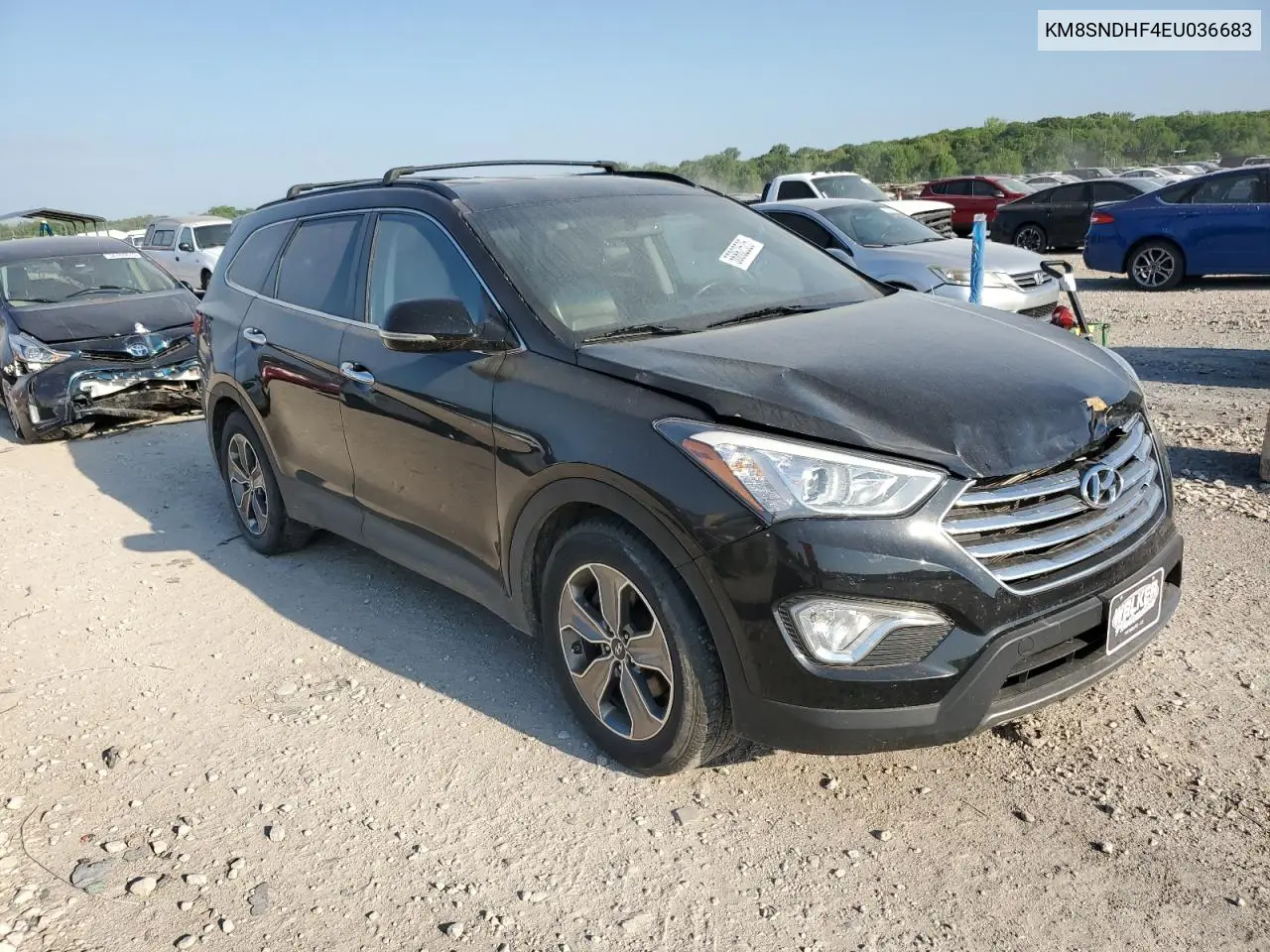 2014 Hyundai Santa Fe Gls VIN: KM8SNDHF4EU036683 Lot: 56862525