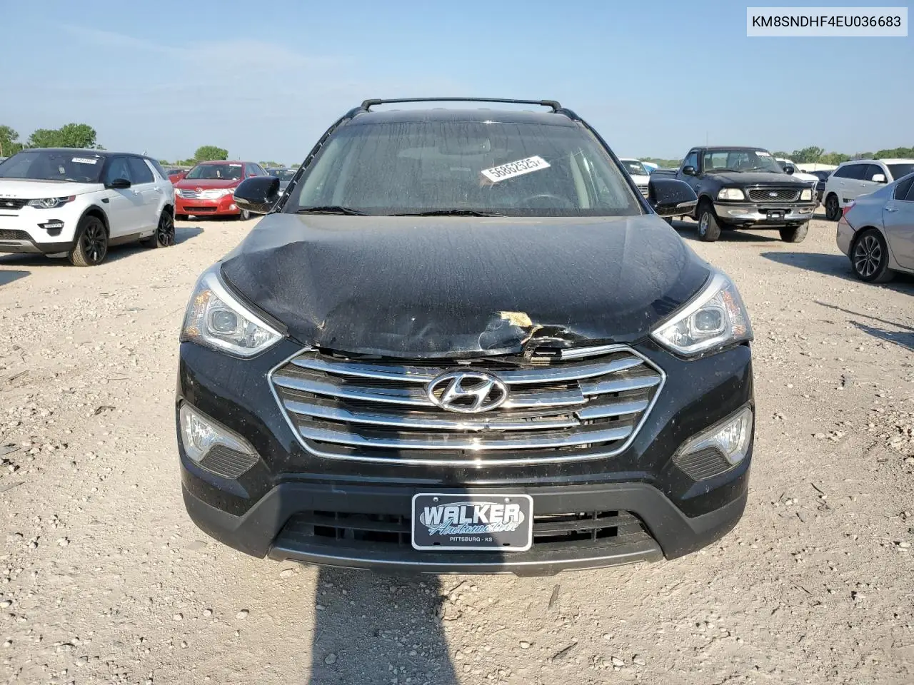 2014 Hyundai Santa Fe Gls VIN: KM8SNDHF4EU036683 Lot: 56862525