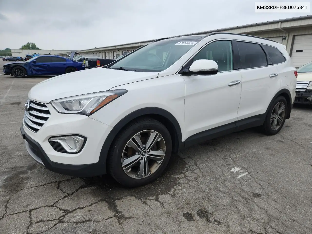 2014 Hyundai Santa Fe Gls VIN: KM8SRDHF3EU076841 Lot: 61668625