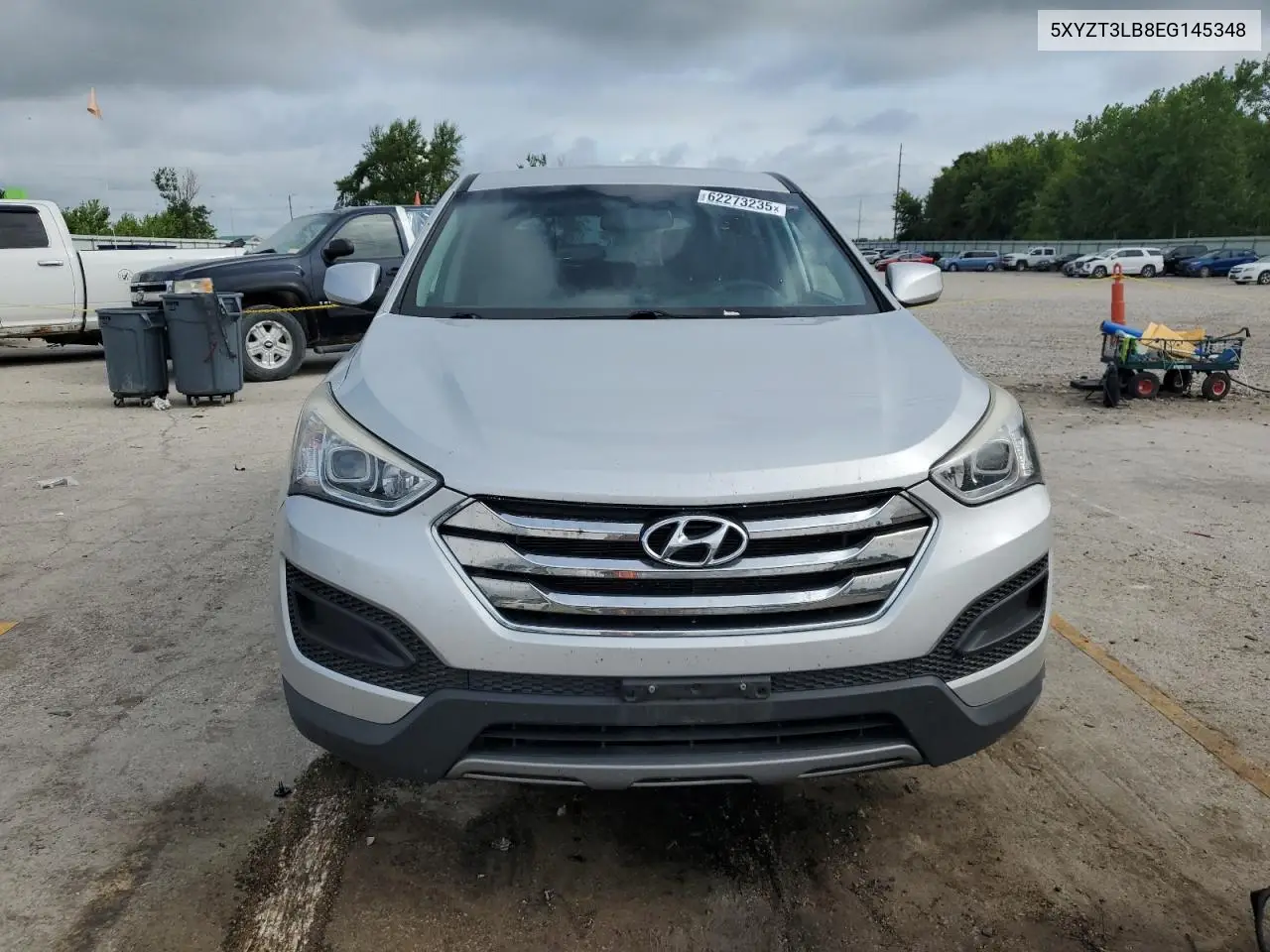 2014 Hyundai Santa Fe Sport VIN: 5XYZT3LB8EG145348 Lot: 62273235
