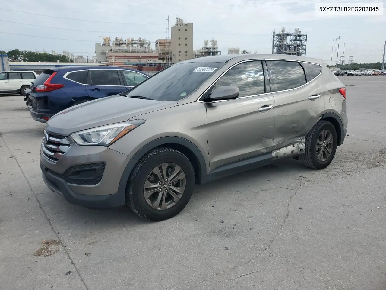 2014 Hyundai Santa Fe Sport VIN: 5XYZT3LB2EG202045 Lot: 62382665