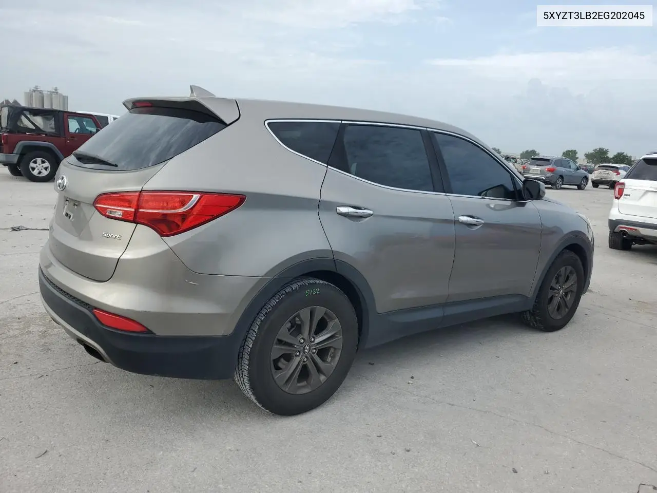 2014 Hyundai Santa Fe Sport VIN: 5XYZT3LB2EG202045 Lot: 62382665