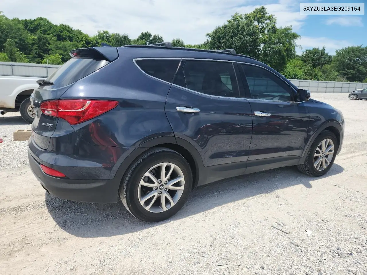 2014 Hyundai Santa Fe Sport VIN: 5XYZU3LA3EG209154 Lot: 62669265