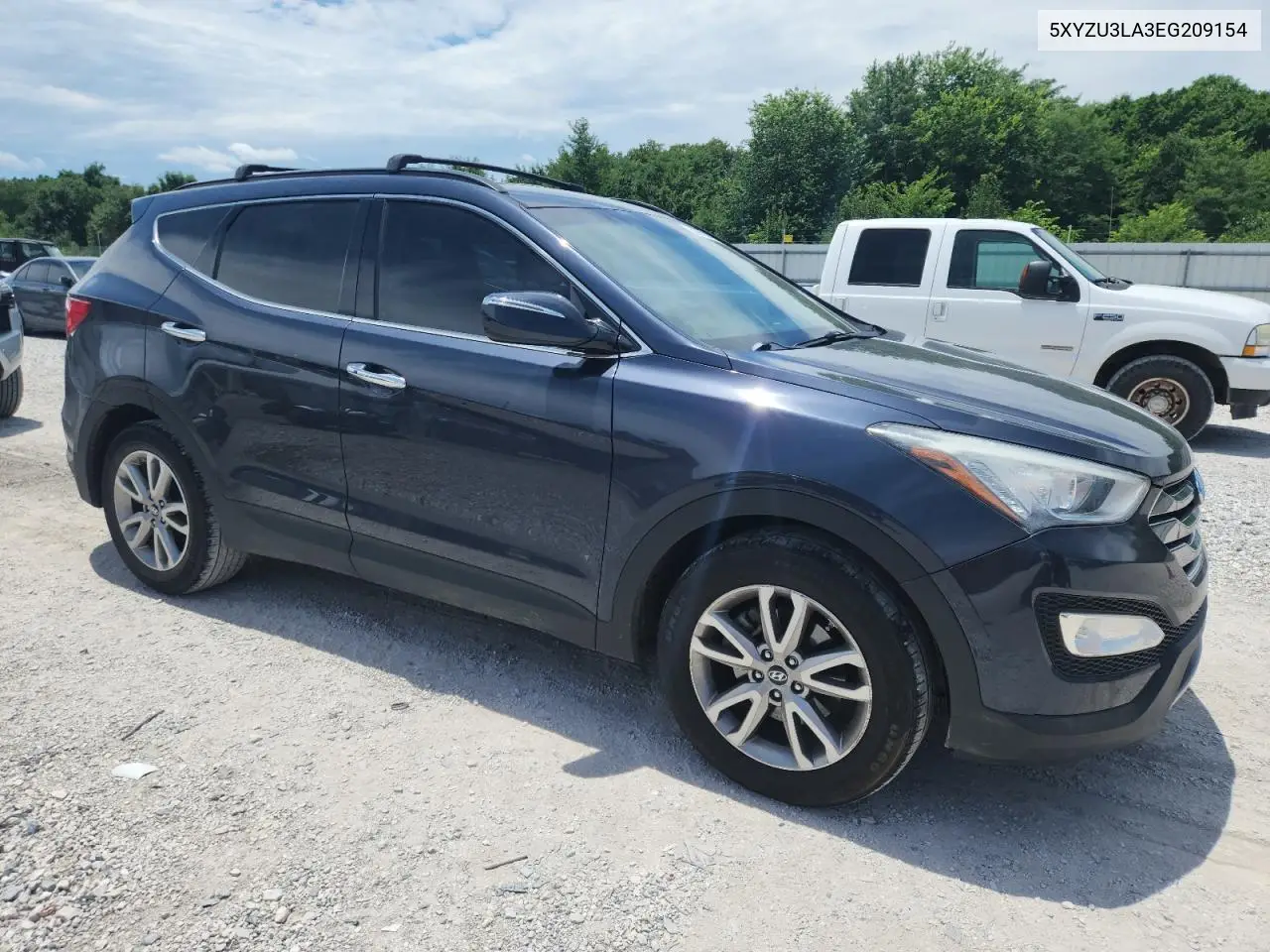 2014 Hyundai Santa Fe Sport VIN: 5XYZU3LA3EG209154 Lot: 62669265
