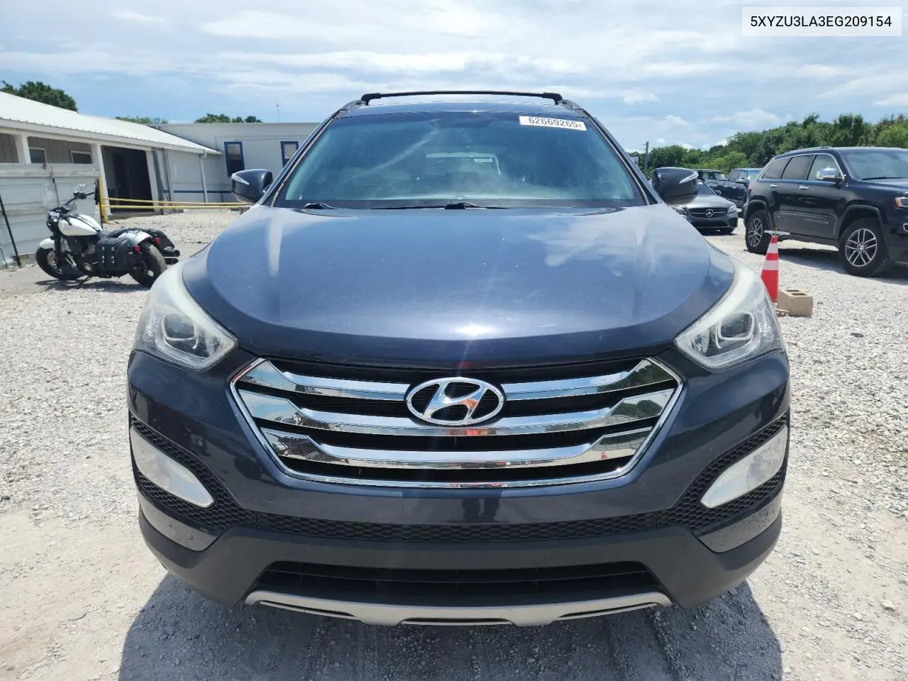 2014 Hyundai Santa Fe Sport VIN: 5XYZU3LA3EG209154 Lot: 62669265