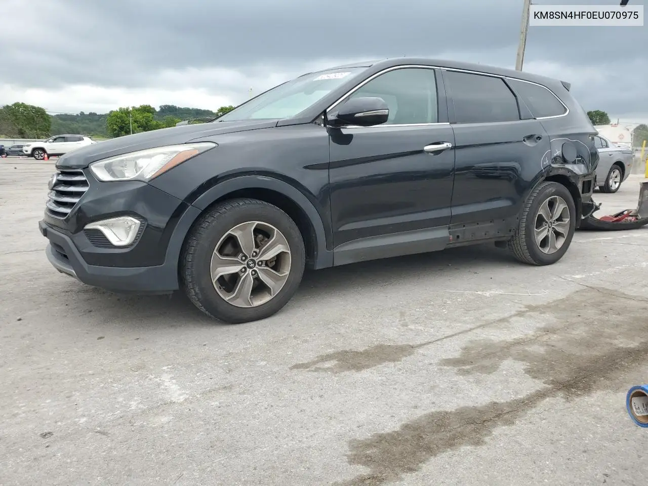 2014 Hyundai Santa Fe Gls VIN: KM8SN4HF0EU070975 Lot: 62842925