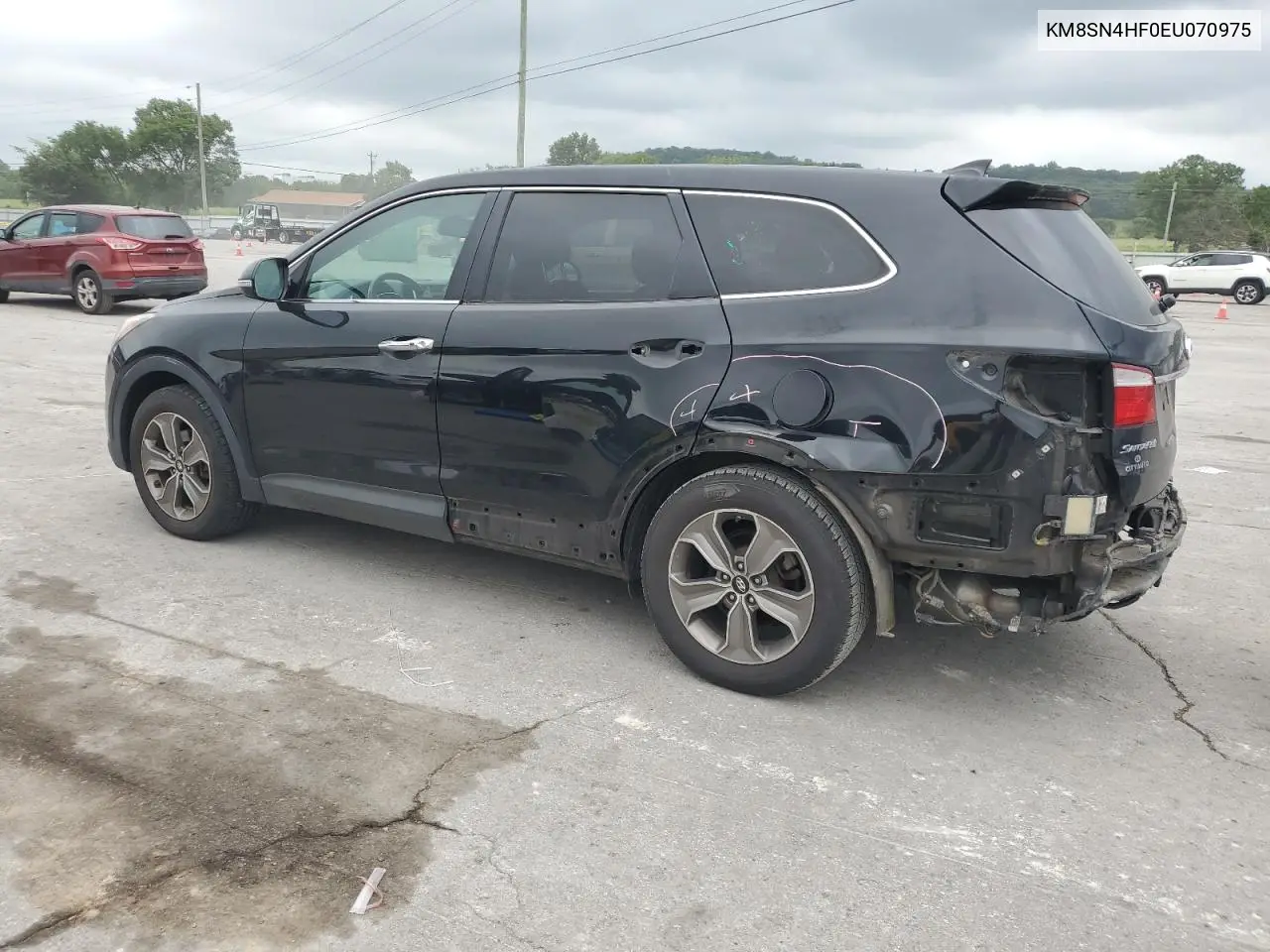 2014 Hyundai Santa Fe Gls VIN: KM8SN4HF0EU070975 Lot: 62842925