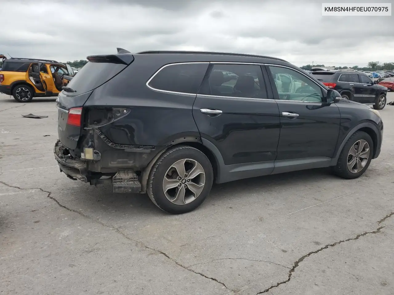 2014 Hyundai Santa Fe Gls VIN: KM8SN4HF0EU070975 Lot: 62842925