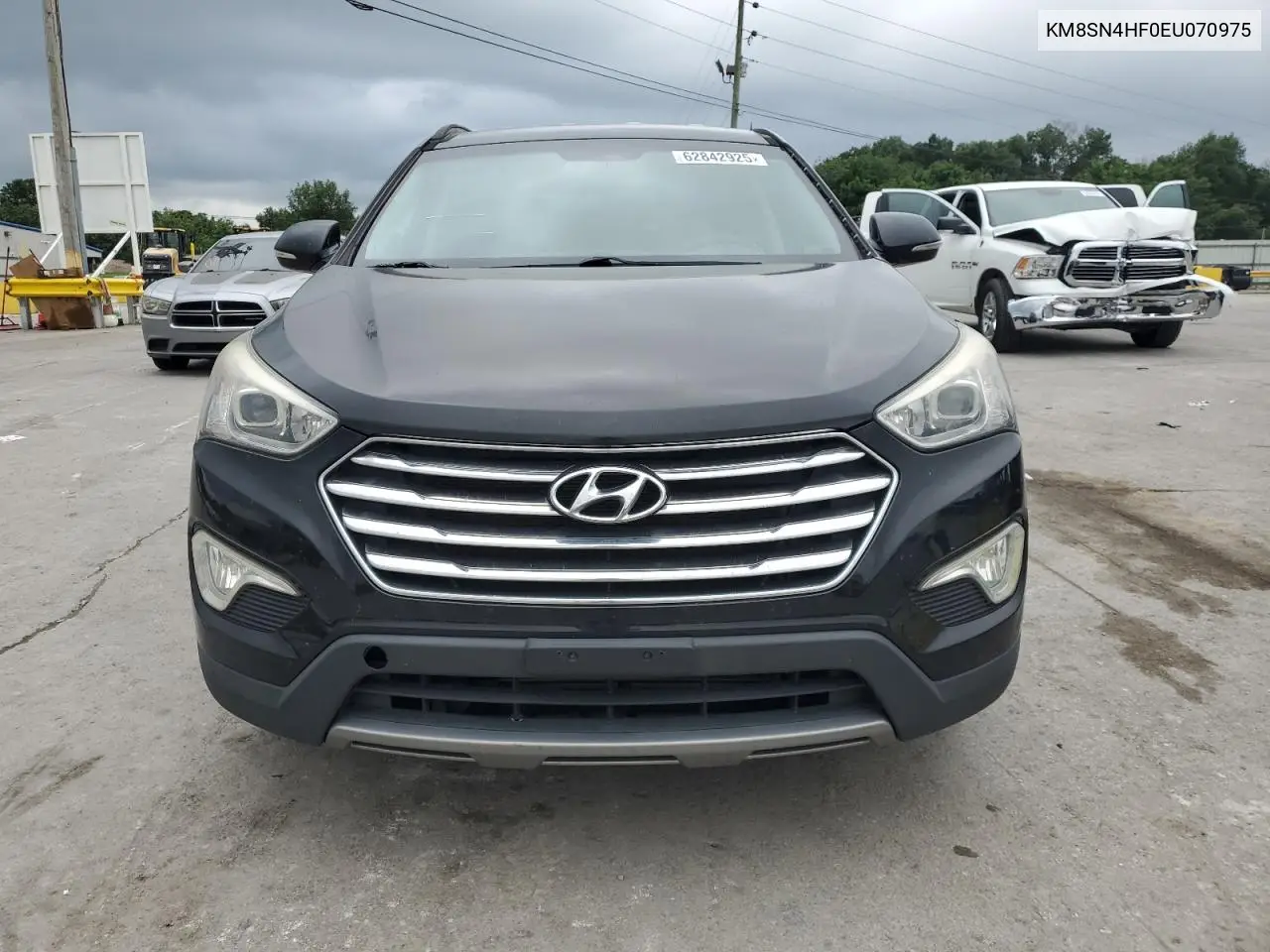 2014 Hyundai Santa Fe Gls VIN: KM8SN4HF0EU070975 Lot: 62842925
