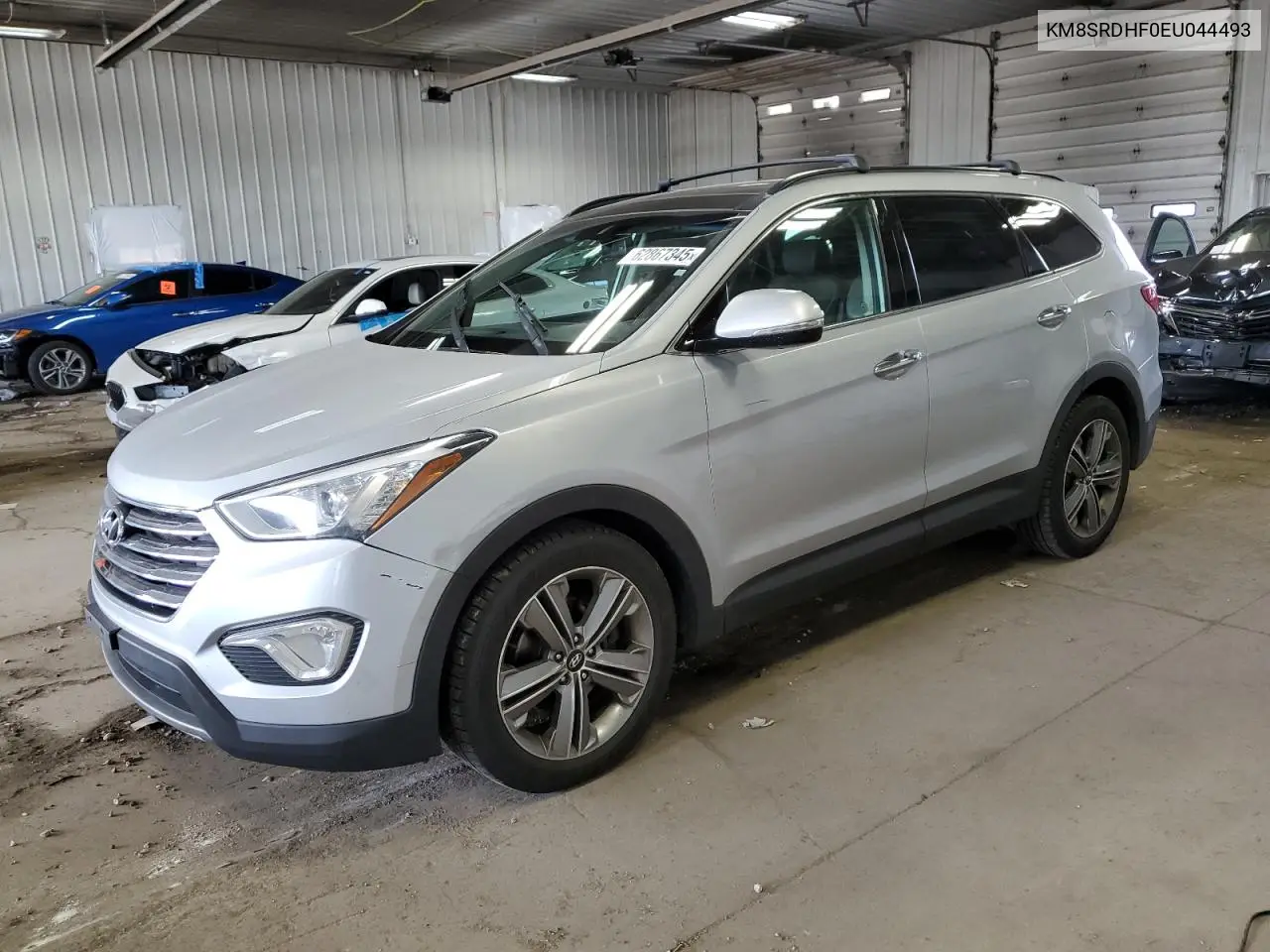 2014 Hyundai Santa Fe Gls VIN: KM8SRDHF0EU044493 Lot: 62867345