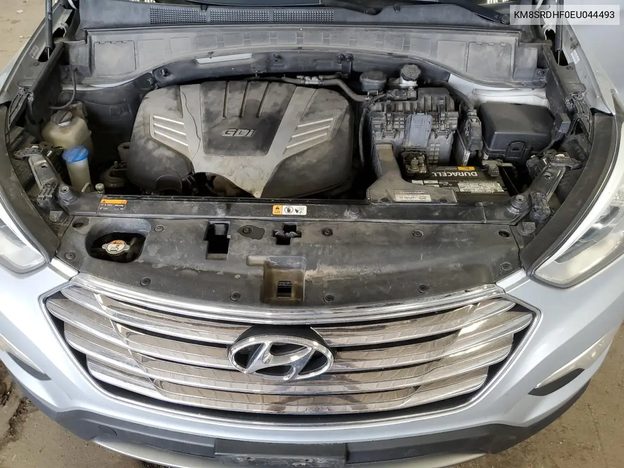 2014 Hyundai Santa Fe Gls VIN: KM8SRDHF0EU044493 Lot: 62867345