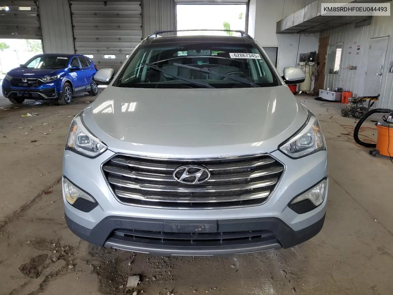 2014 Hyundai Santa Fe Gls VIN: KM8SRDHF0EU044493 Lot: 62867345