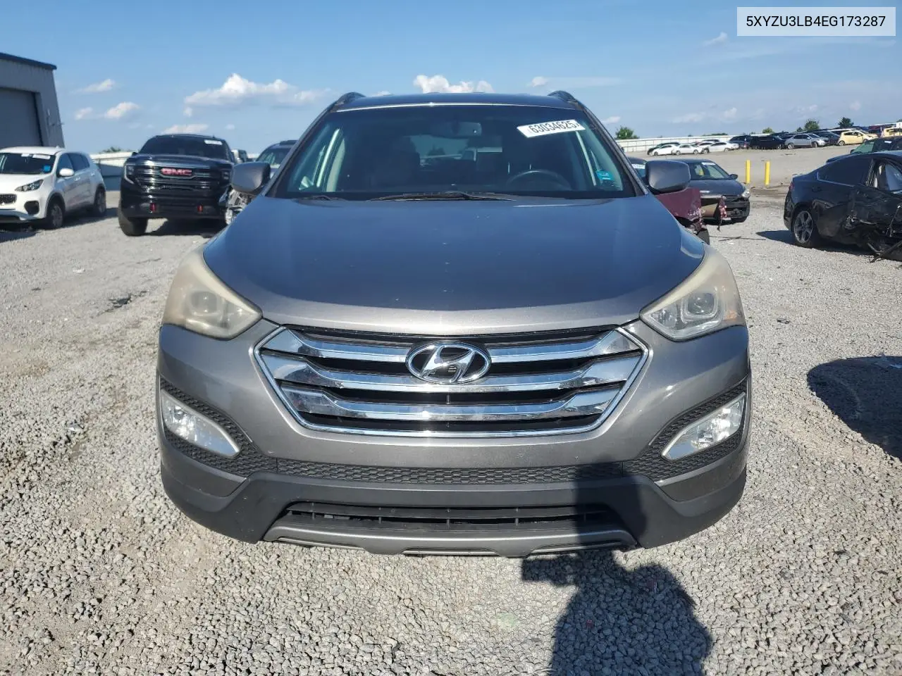 2014 Hyundai Santa Fe Sport VIN: 5XYZU3LB4EG173287 Lot: 63034625