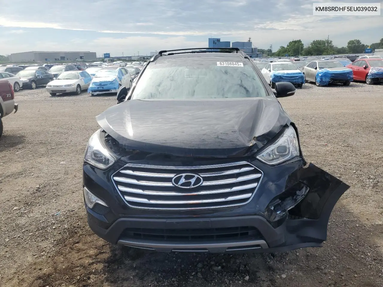 2014 Hyundai Santa Fe Gls VIN: KM8SRDHF5EU039032 Lot: 63108845