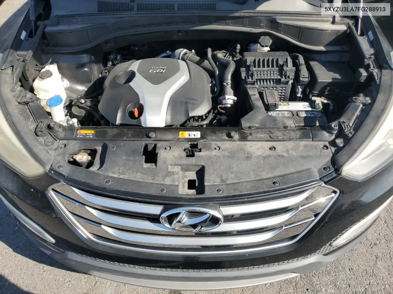 2015 Hyundai Santa Fe Sport VIN: 5XYZU3LA7FG288913 Lot: 59977135