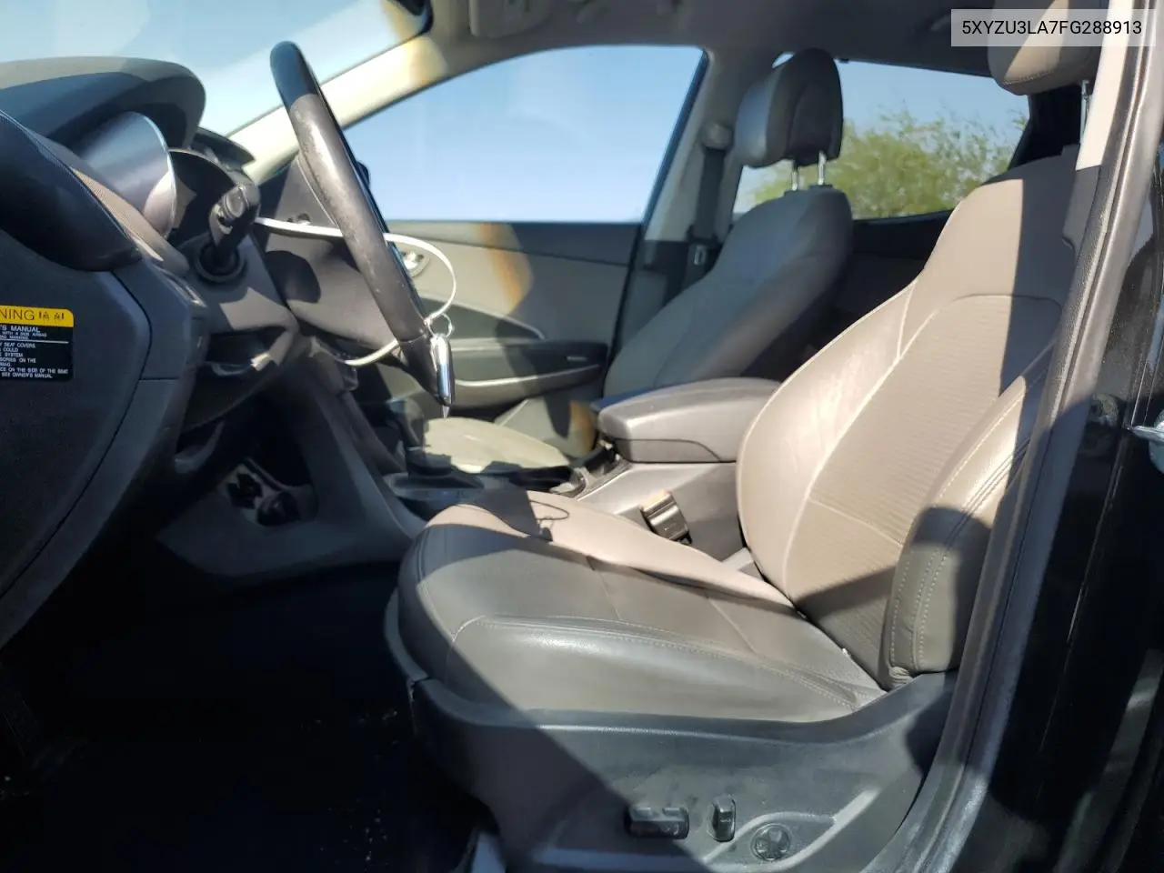 2015 Hyundai Santa Fe Sport VIN: 5XYZU3LA7FG288913 Lot: 59977135