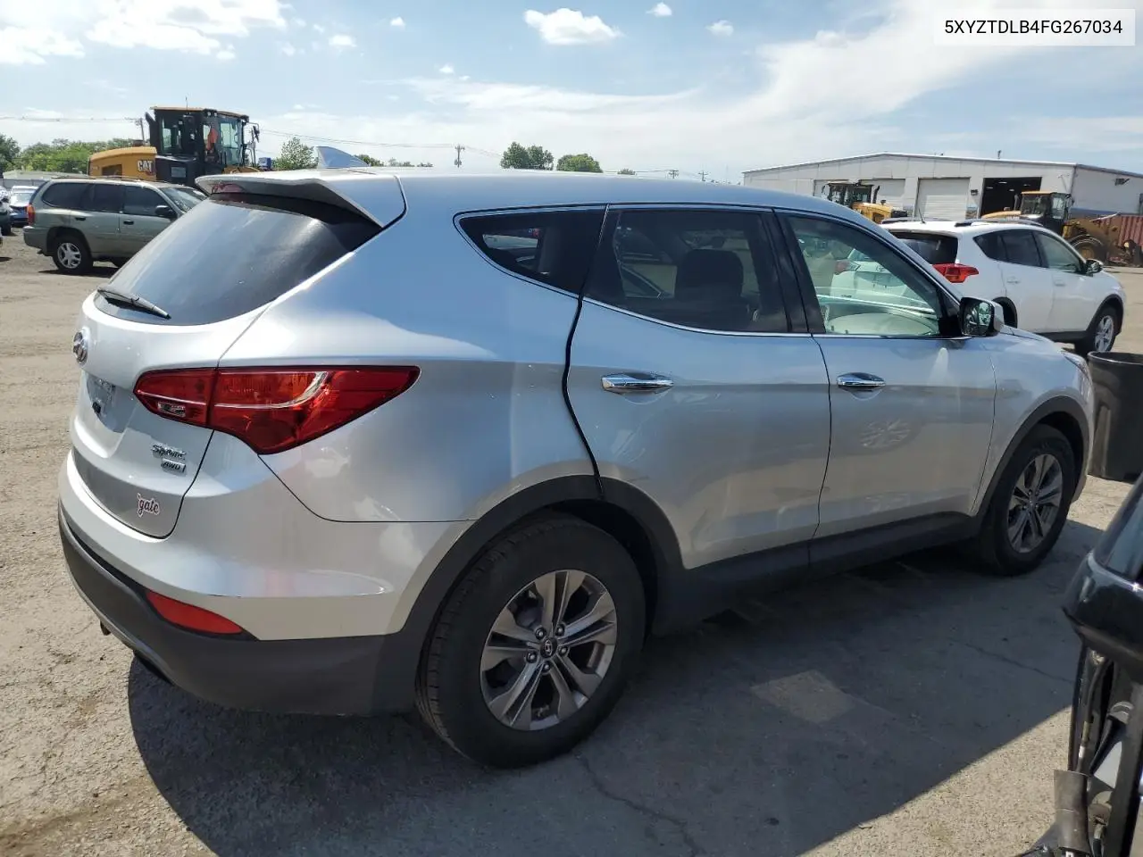 2015 Hyundai Santa Fe Sport VIN: 5XYZTDLB4FG267034 Lot: 62155365
