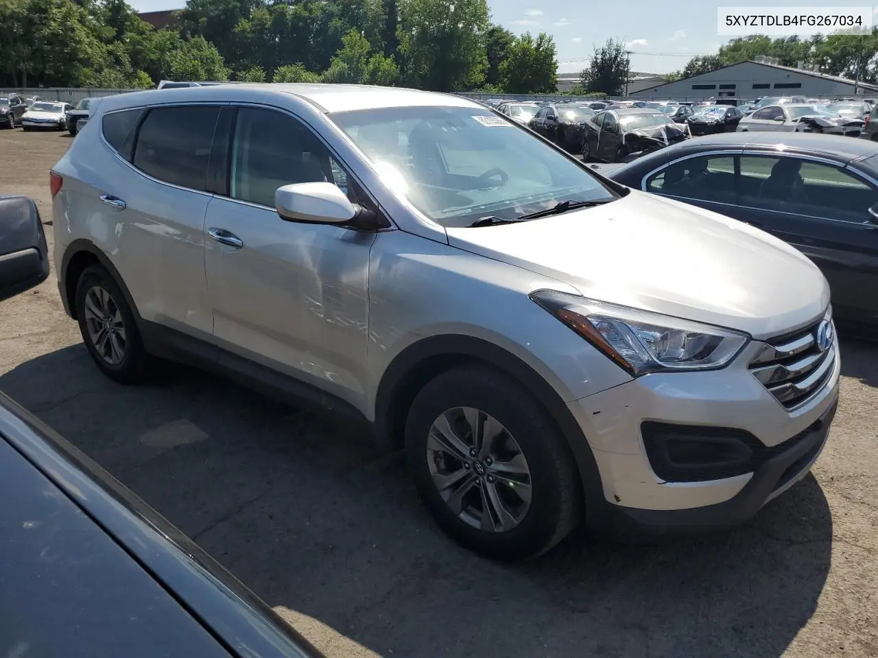 2015 Hyundai Santa Fe Sport VIN: 5XYZTDLB4FG267034 Lot: 62155365