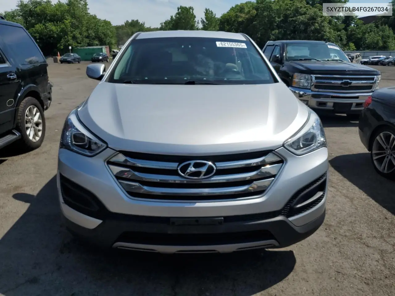 2015 Hyundai Santa Fe Sport VIN: 5XYZTDLB4FG267034 Lot: 62155365