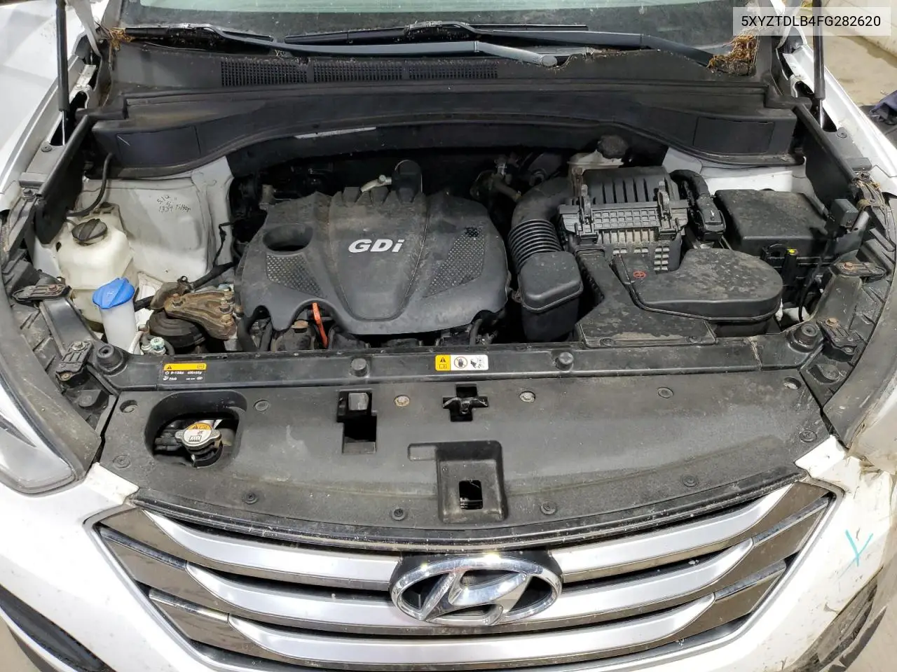 2015 Hyundai Santa Fe Sport VIN: 5XYZTDLB4FG282620 Lot: 62905955