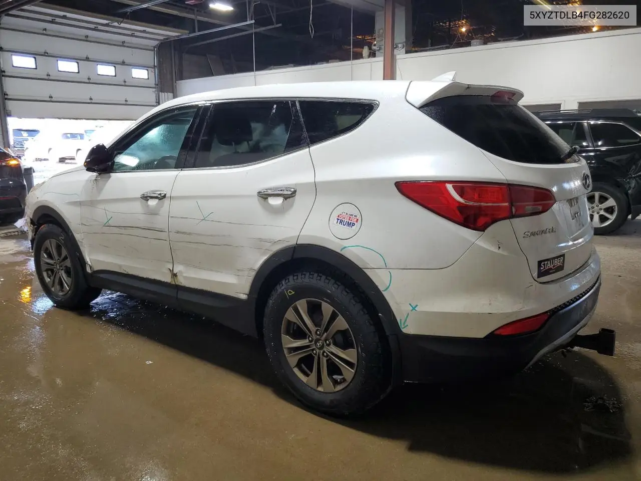2015 Hyundai Santa Fe Sport VIN: 5XYZTDLB4FG282620 Lot: 62905955