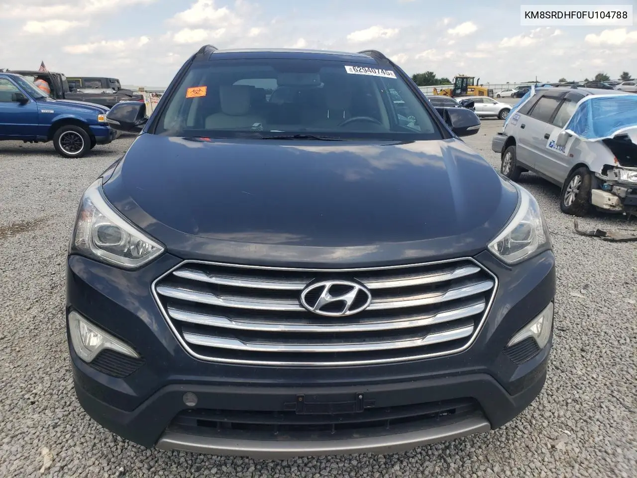 2015 Hyundai Santa Fe Gls VIN: KM8SRDHF0FU104788 Lot: 62940745