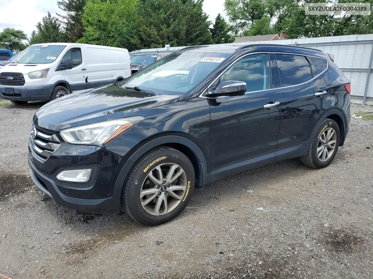 2015 Hyundai Santa Fe Sport VIN: 5XYZUDLA2FG304389 Lot: 63046315