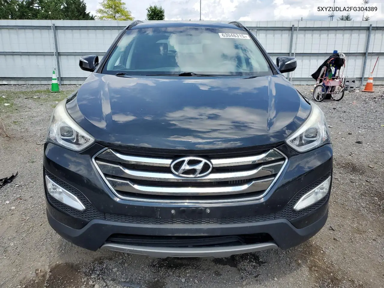 2015 Hyundai Santa Fe Sport VIN: 5XYZUDLA2FG304389 Lot: 63046315