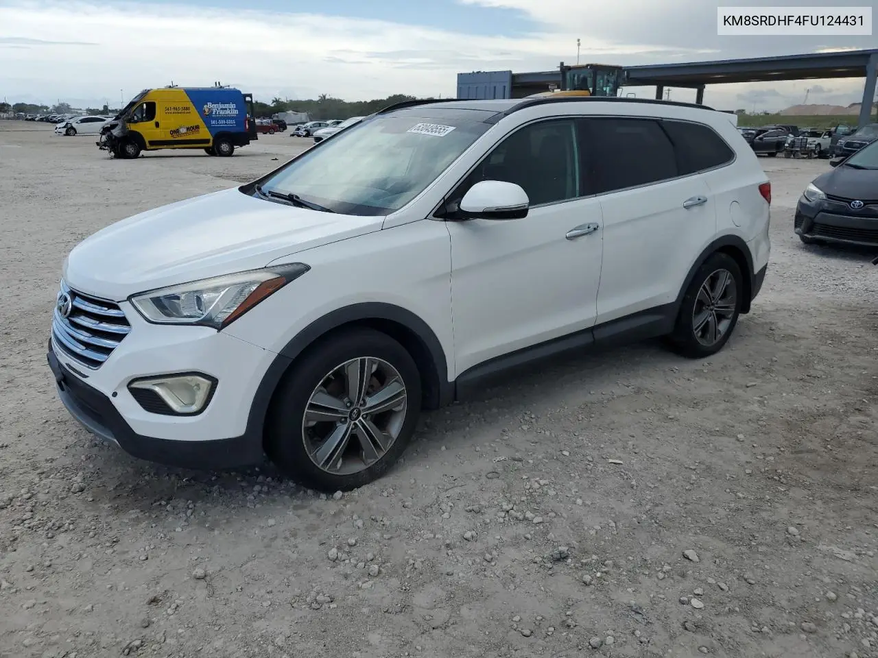 2015 Hyundai Santa Fe Gls VIN: KM8SRDHF4FU124431 Lot: 63049555