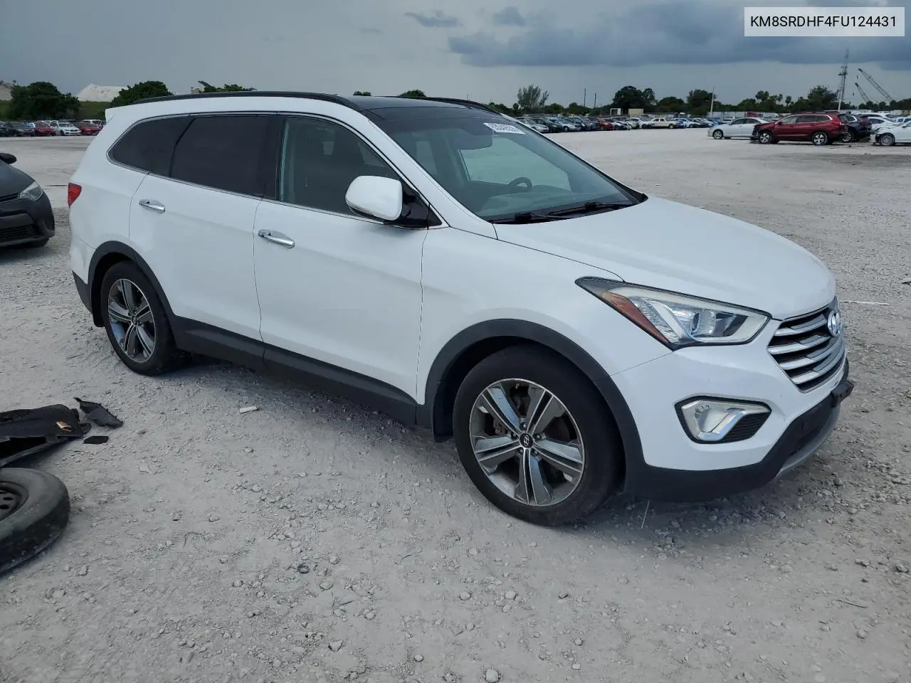 2015 Hyundai Santa Fe Gls VIN: KM8SRDHF4FU124431 Lot: 63049555
