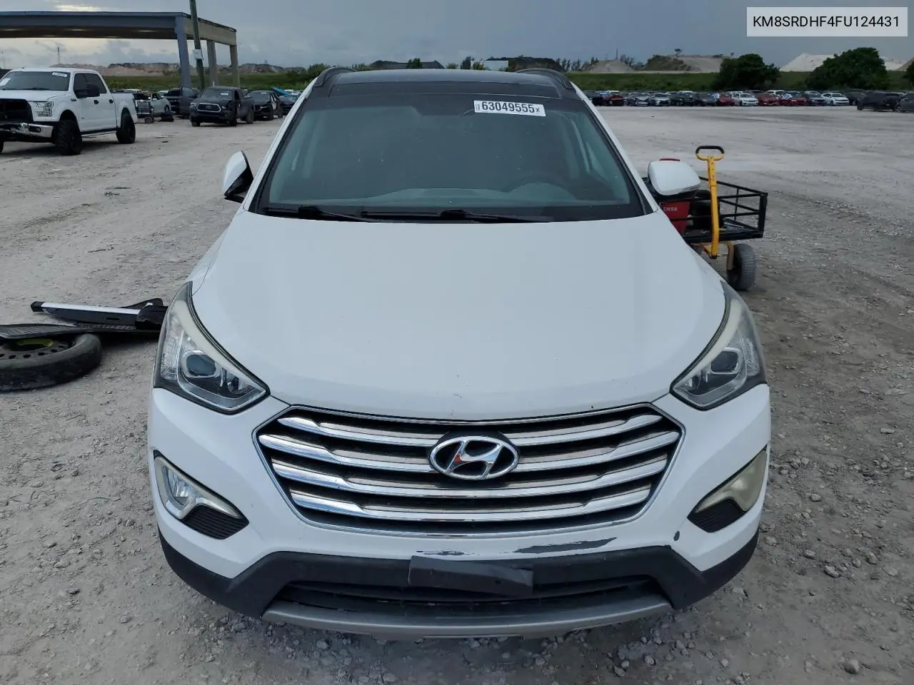 2015 Hyundai Santa Fe Gls VIN: KM8SRDHF4FU124431 Lot: 63049555