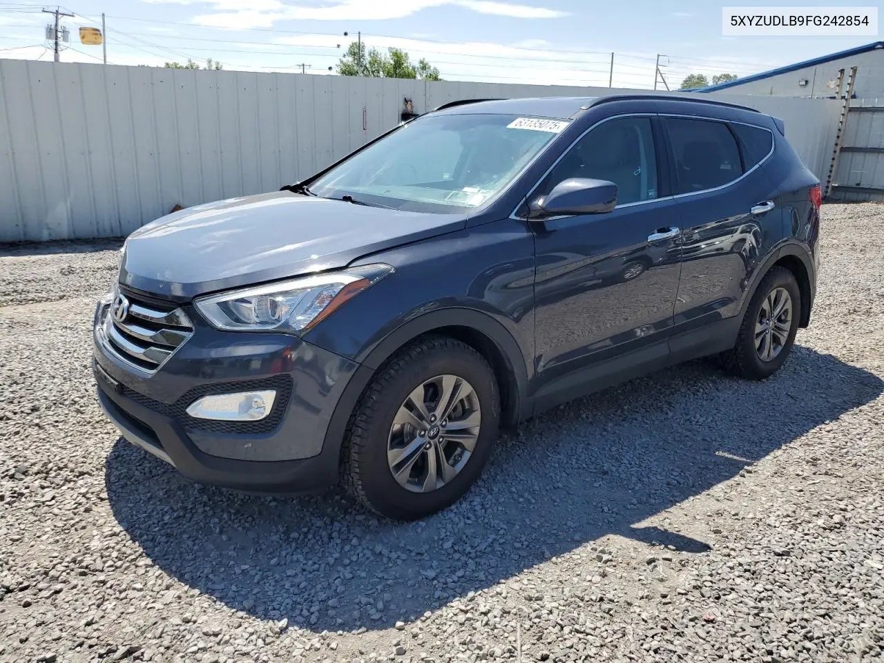 2015 Hyundai Santa Fe Sport VIN: 5XYZUDLB9FG242854 Lot: 63135075