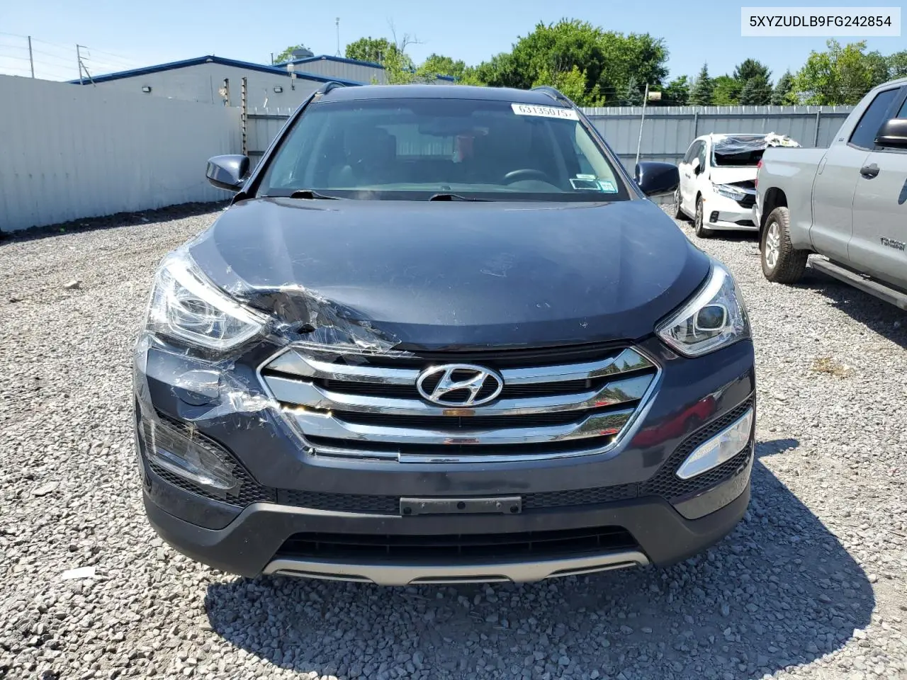 2015 Hyundai Santa Fe Sport VIN: 5XYZUDLB9FG242854 Lot: 63135075