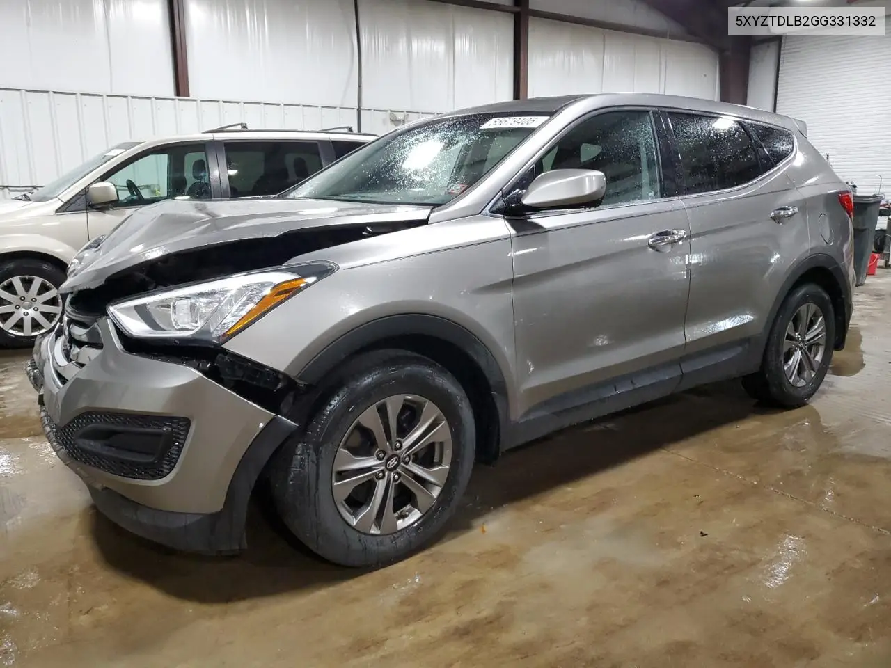 2016 Hyundai Santa Fe Sport VIN: 5XYZTDLB2GG331332 Lot: 55679405