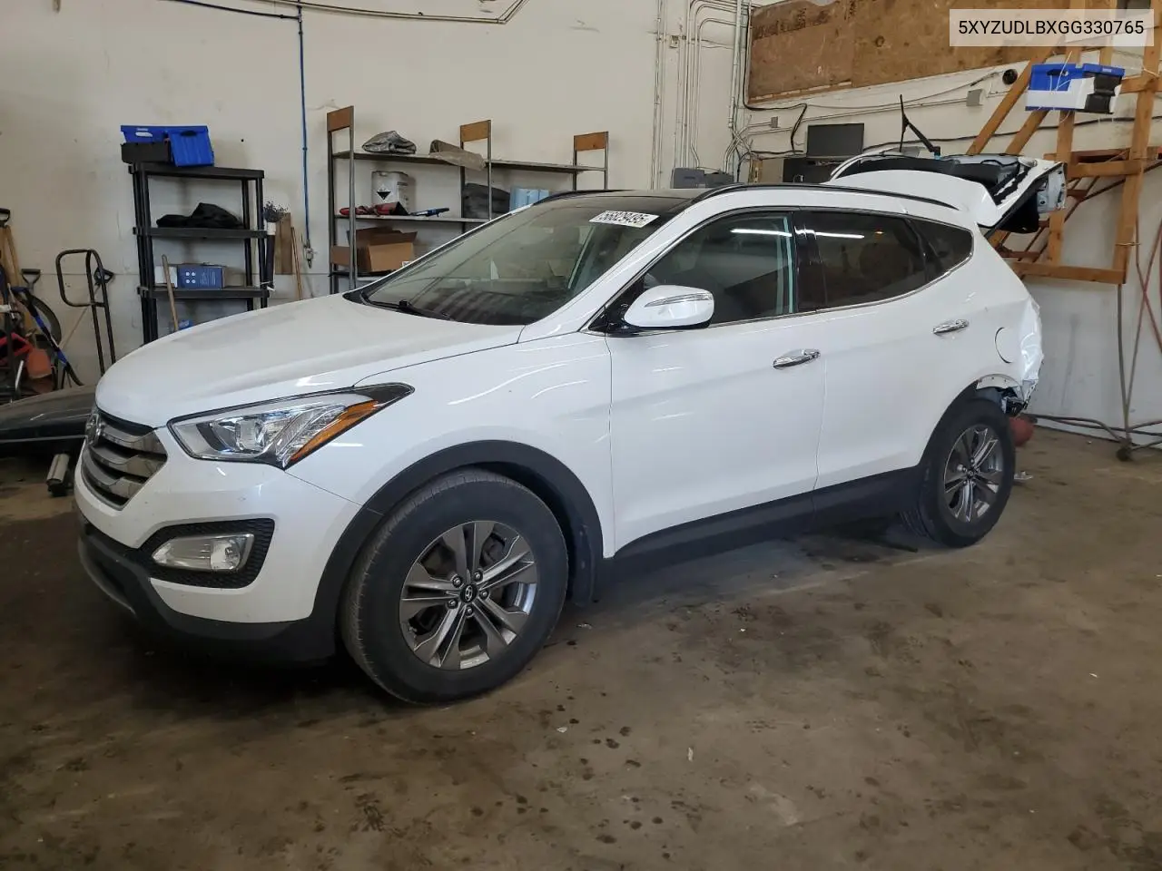 2016 Hyundai Santa Fe Sport VIN: 5XYZUDLBXGG330765 Lot: 56829495