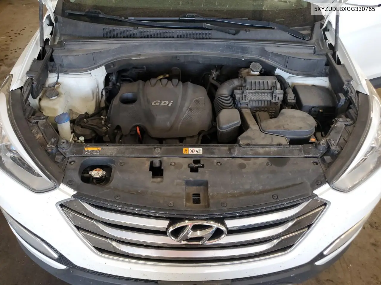 2016 Hyundai Santa Fe Sport VIN: 5XYZUDLBXGG330765 Lot: 56829495