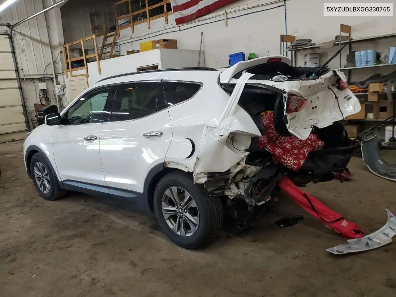 2016 Hyundai Santa Fe Sport VIN: 5XYZUDLBXGG330765 Lot: 56829495
