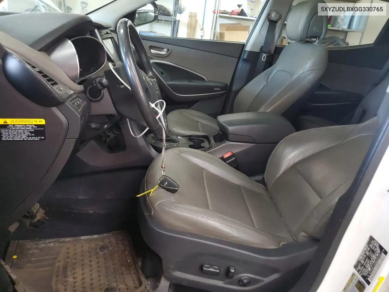 2016 Hyundai Santa Fe Sport VIN: 5XYZUDLBXGG330765 Lot: 56829495