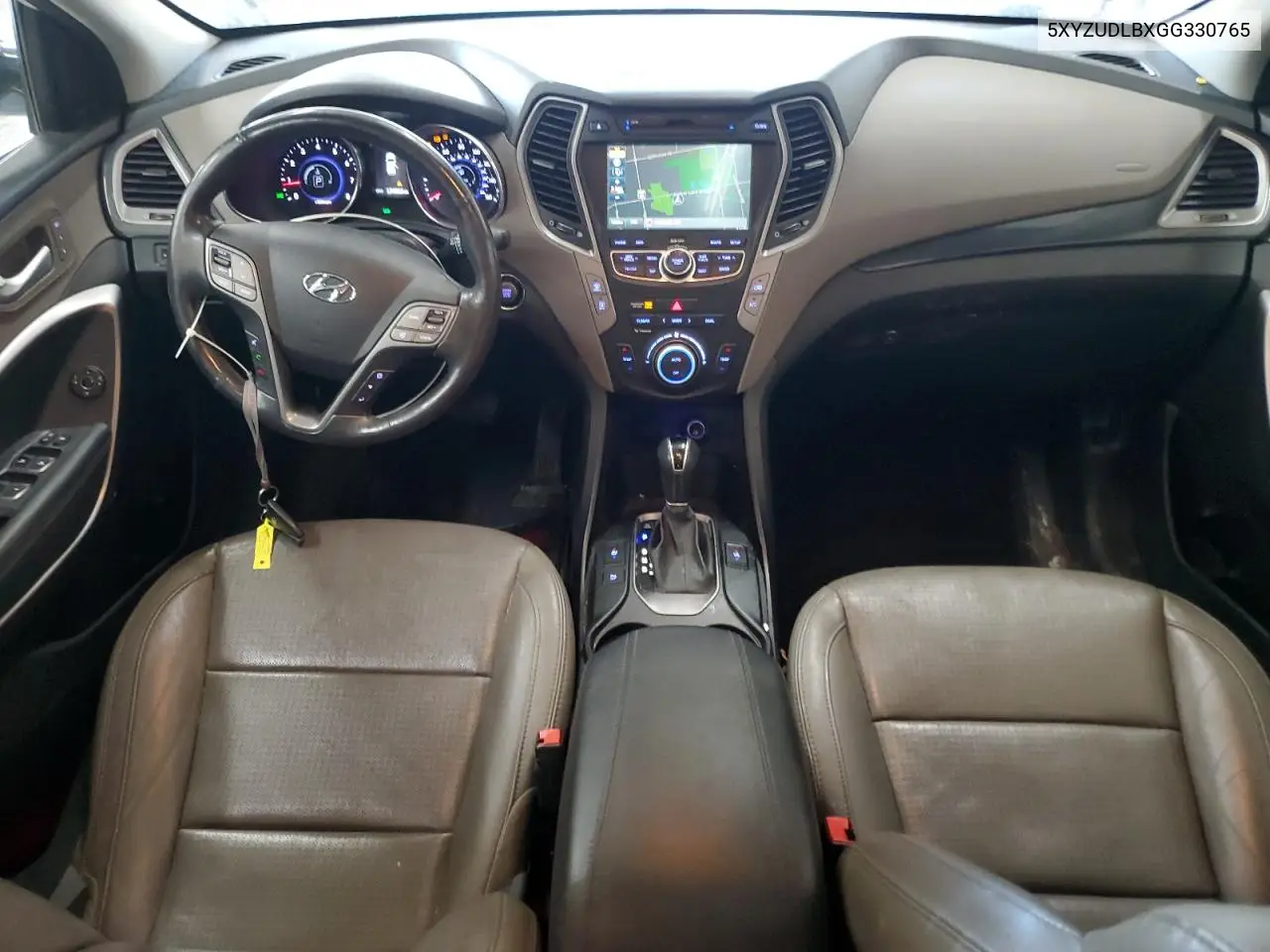 2016 Hyundai Santa Fe Sport VIN: 5XYZUDLBXGG330765 Lot: 56829495