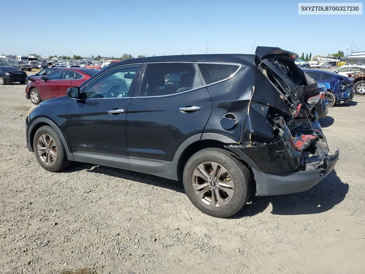 2016 Hyundai Santa Fe Sport VIN: 5XYZTDLB7GG327230 Lot: 57145285