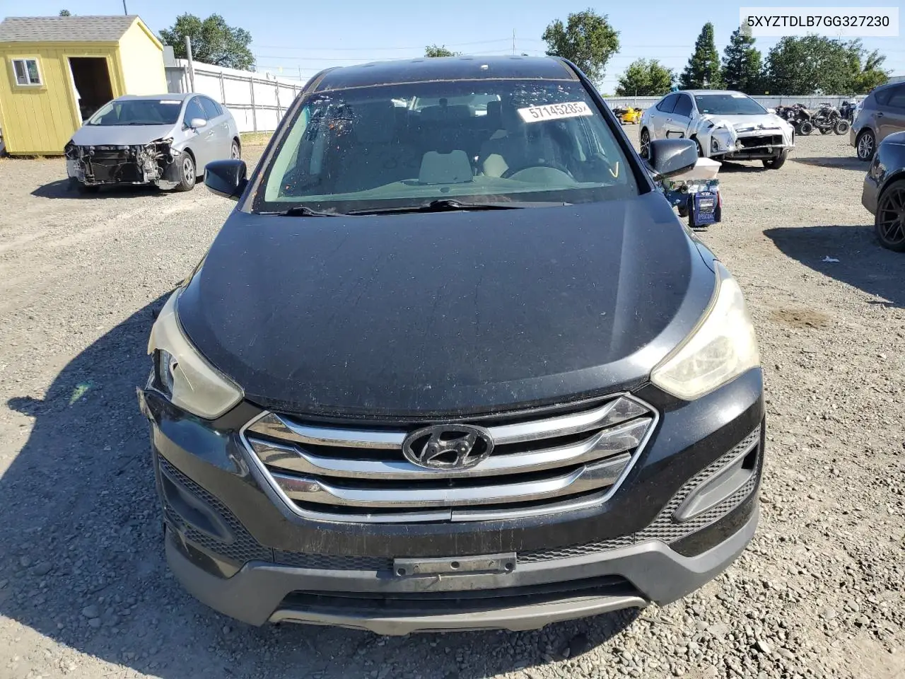 2016 Hyundai Santa Fe Sport VIN: 5XYZTDLB7GG327230 Lot: 57145285