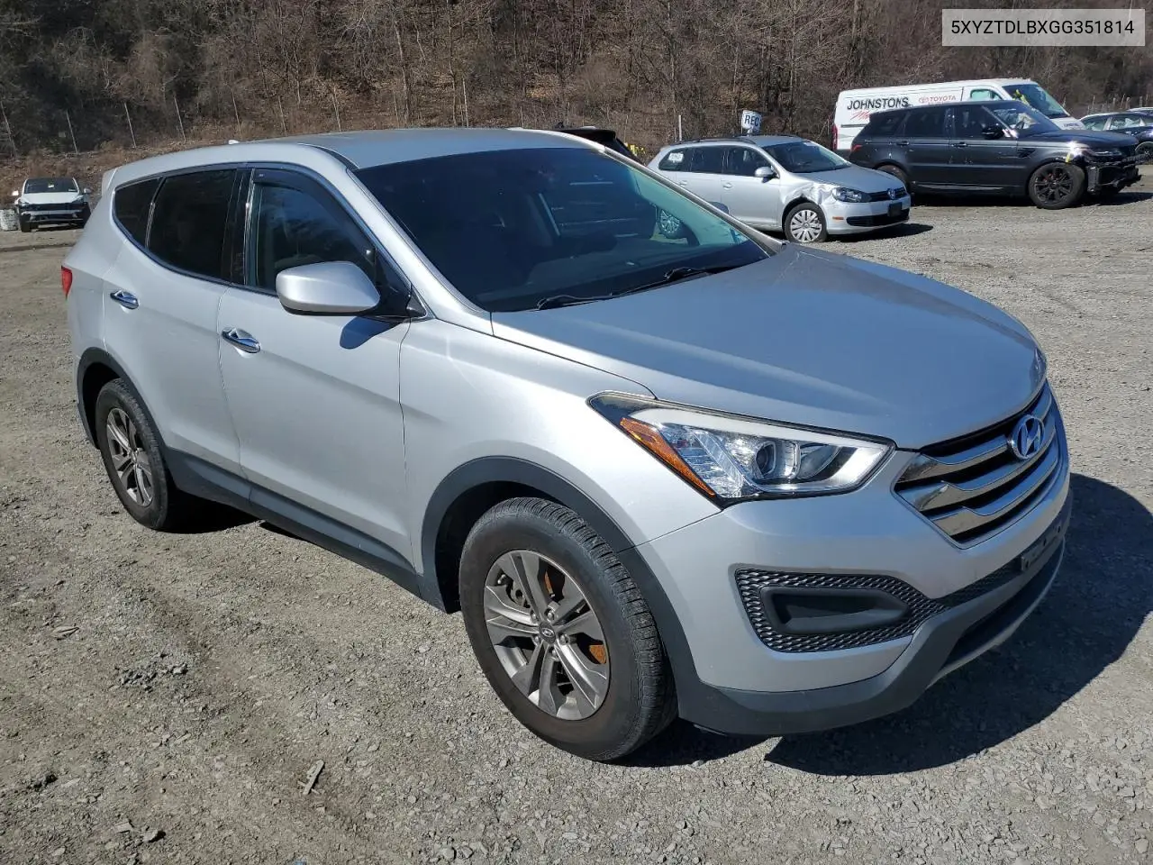 2016 Hyundai Santa Fe Sport VIN: 5XYZTDLBXGG351814 Lot: 57256605