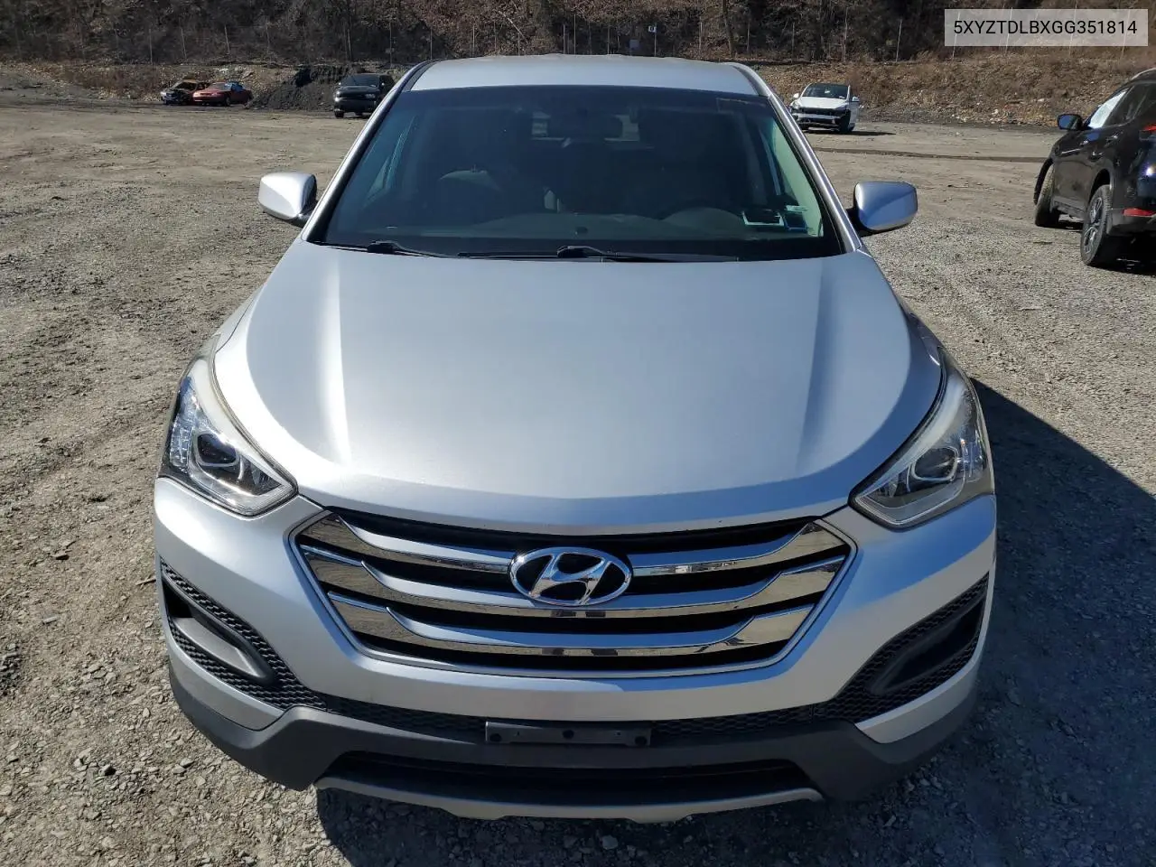 2016 Hyundai Santa Fe Sport VIN: 5XYZTDLBXGG351814 Lot: 57256605