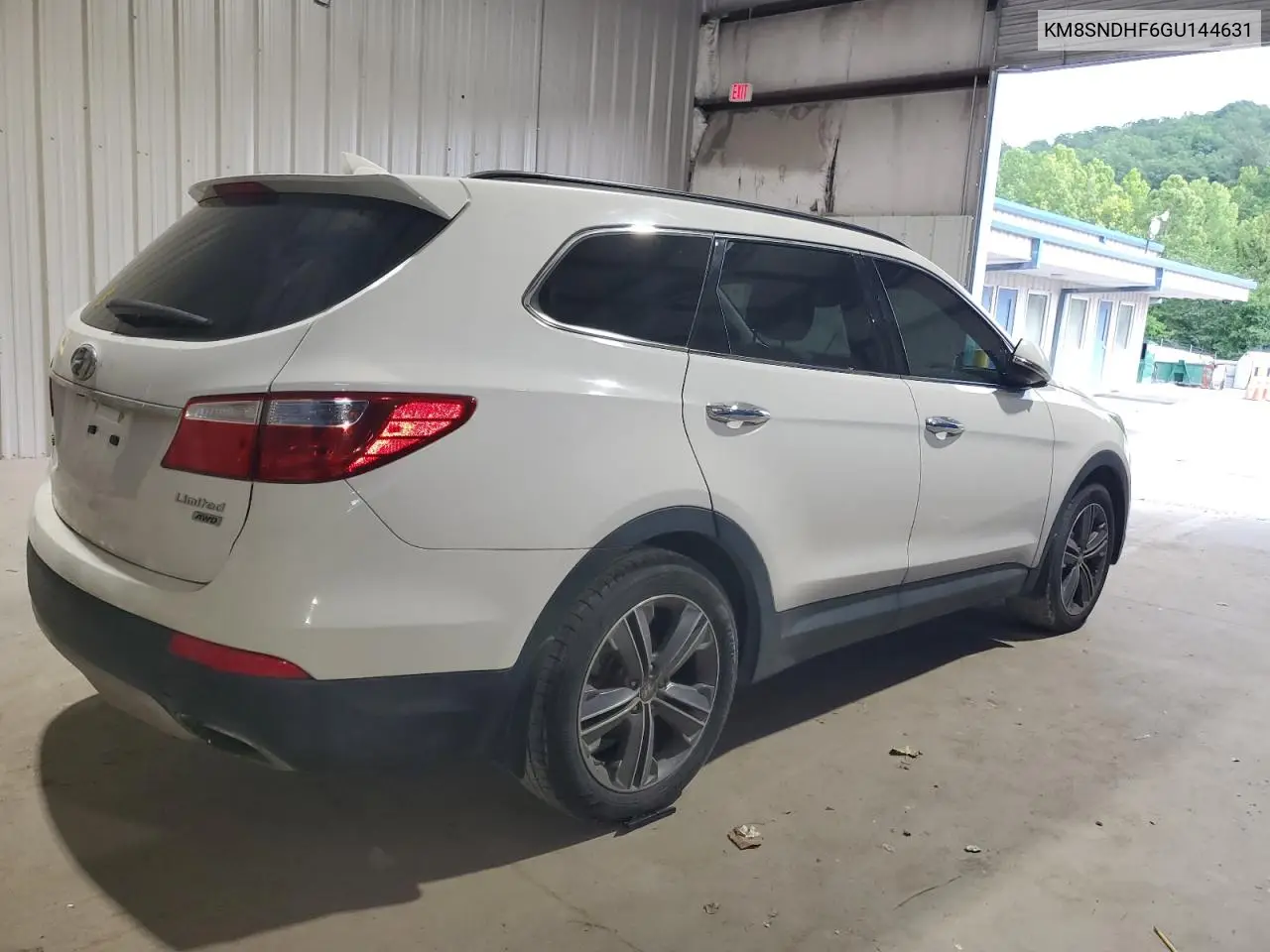 2016 Hyundai Santa Fe Se VIN: KM8SNDHF6GU144631 Lot: 62164255