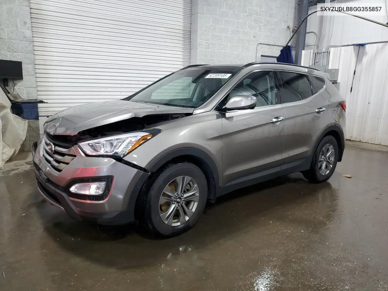 2016 Hyundai Santa Fe Sport VIN: 5XYZUDLB8GG355857 Lot: 62209105