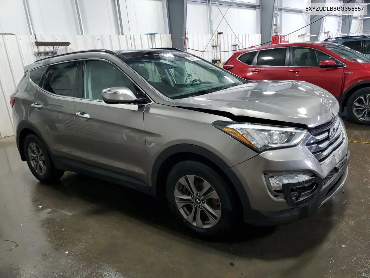 2016 Hyundai Santa Fe Sport VIN: 5XYZUDLB8GG355857 Lot: 62209105