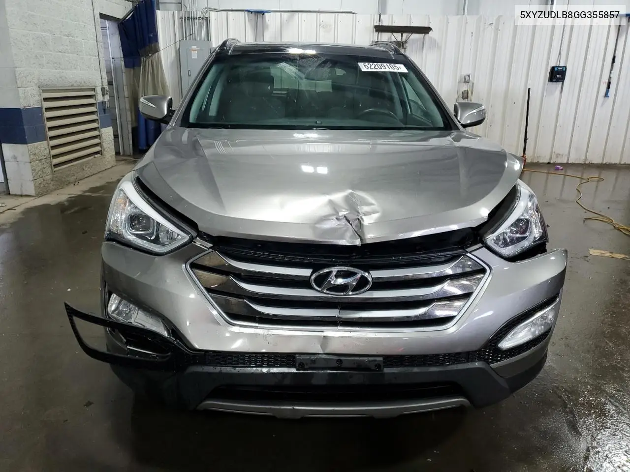 2016 Hyundai Santa Fe Sport VIN: 5XYZUDLB8GG355857 Lot: 62209105