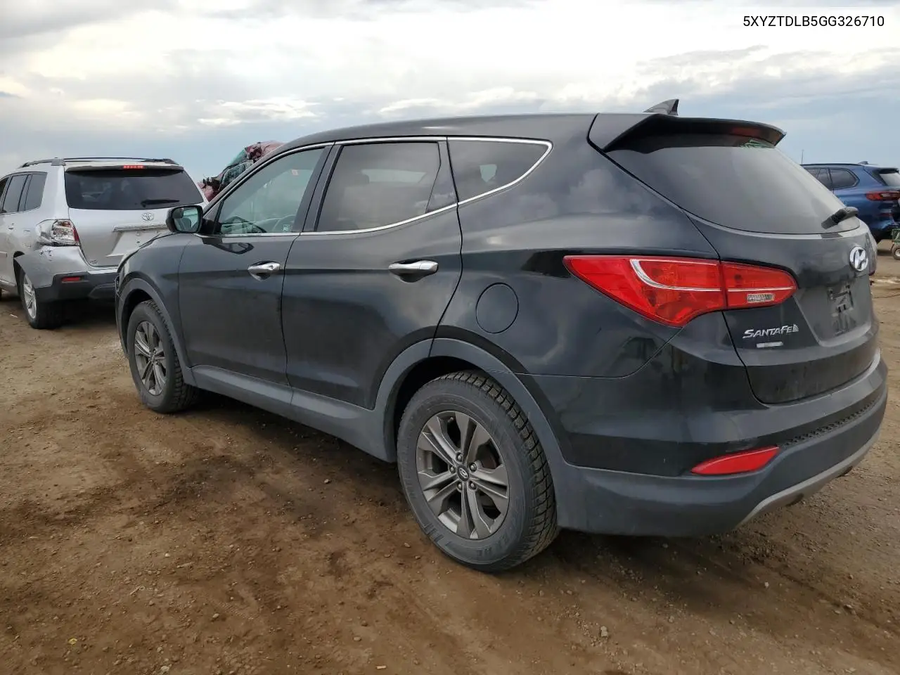 2016 Hyundai Santa Fe Sport VIN: 5XYZTDLB5GG326710 Lot: 62376205